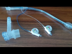 Buồng đôi bên trái với máy theo dõi áp suất bên trong Ống phế quản đôi Lumen